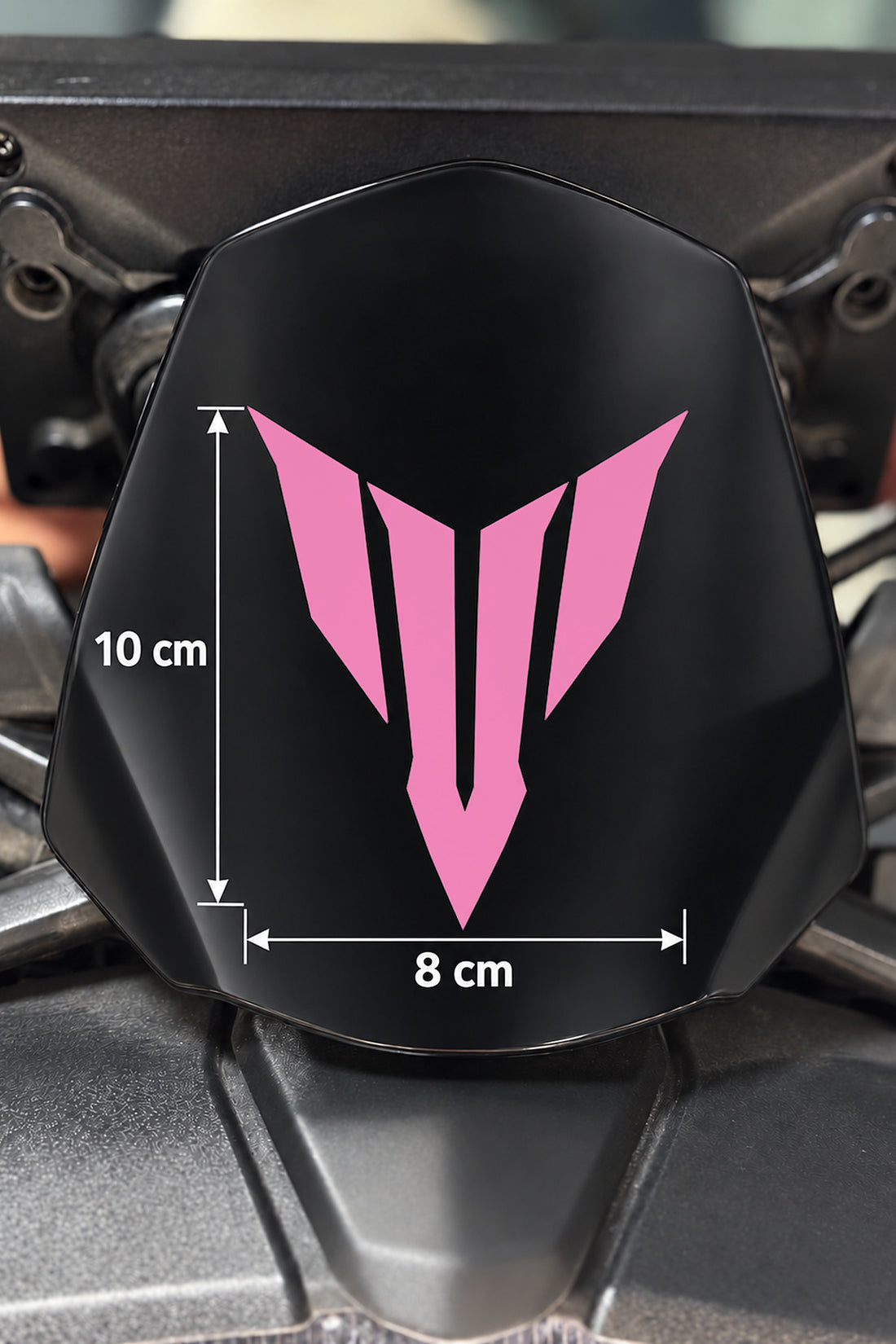 Motosiklet ve Kask için MT Logo Sticker Etiket (10CMx8CM)