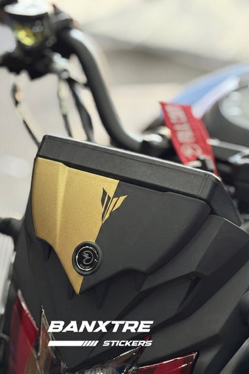 Falcon S188 Kafa Kısmına Uyumlu MT logolu Kafa Detay Sticker (1 Adet)