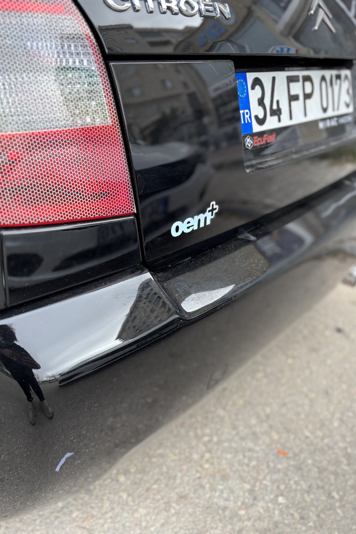Araba ve Motor için Hologramlı OEM+ Sticker Etiket (1 Adet)