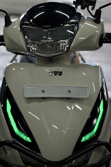 TVS Jupiter 125 için Sinyal Tasarım Seti (Renkli Film+Siyah Folyo) Hazır Kesim