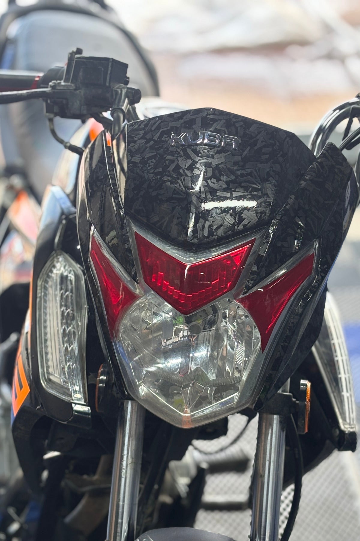 TK-03 Motosiklet için Renkli Far Filmi Sticker Seti (3 Parça)