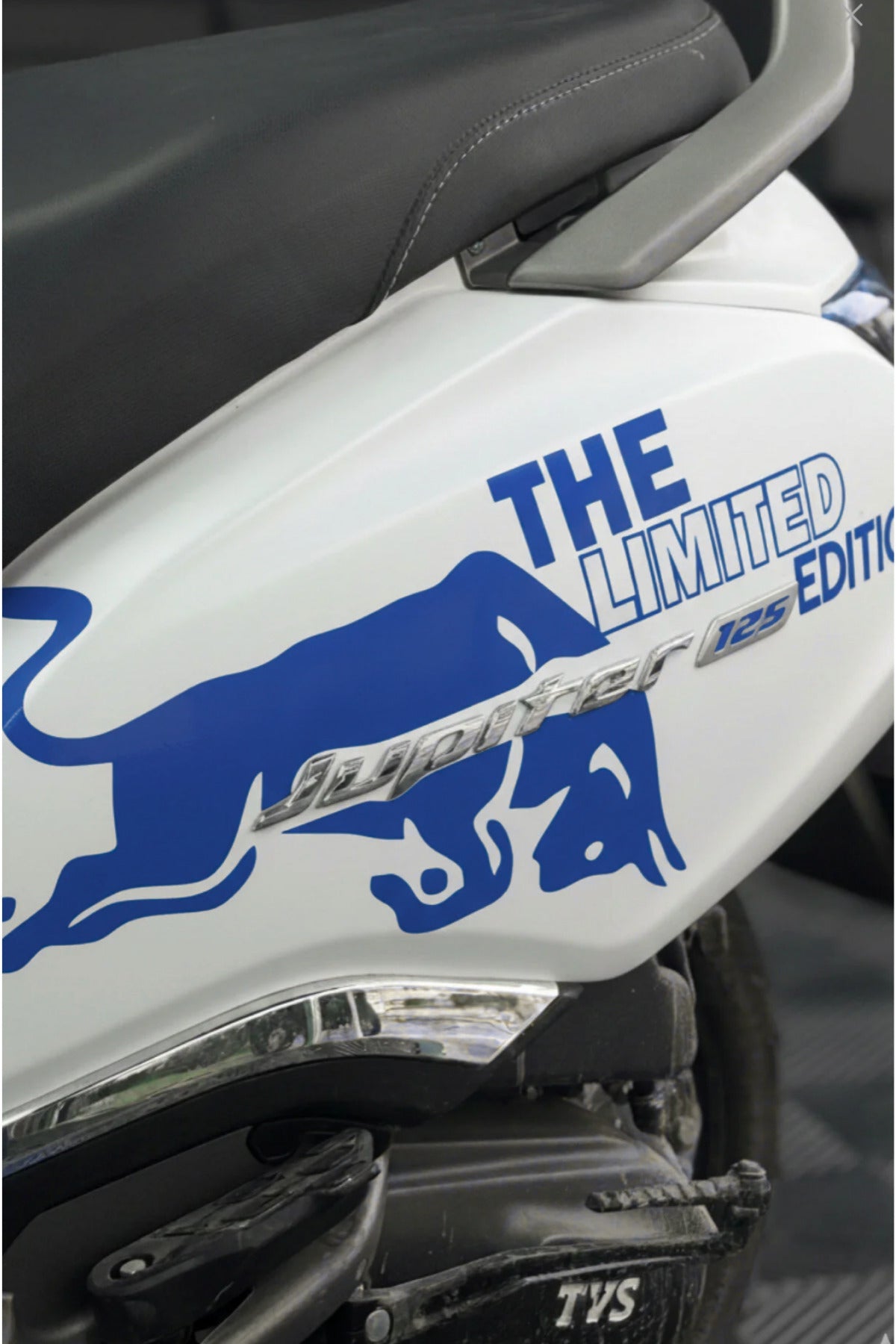 TVS Jupiter 125 için The Limited Edition Sticker Seti