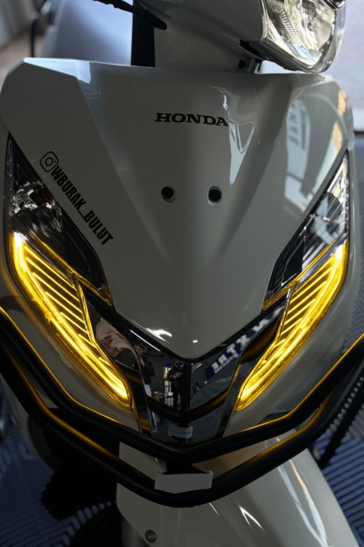 Honda Activa için Far Tasarım Far Filmi Sticker (2023-2024-2025 Uyumludur)