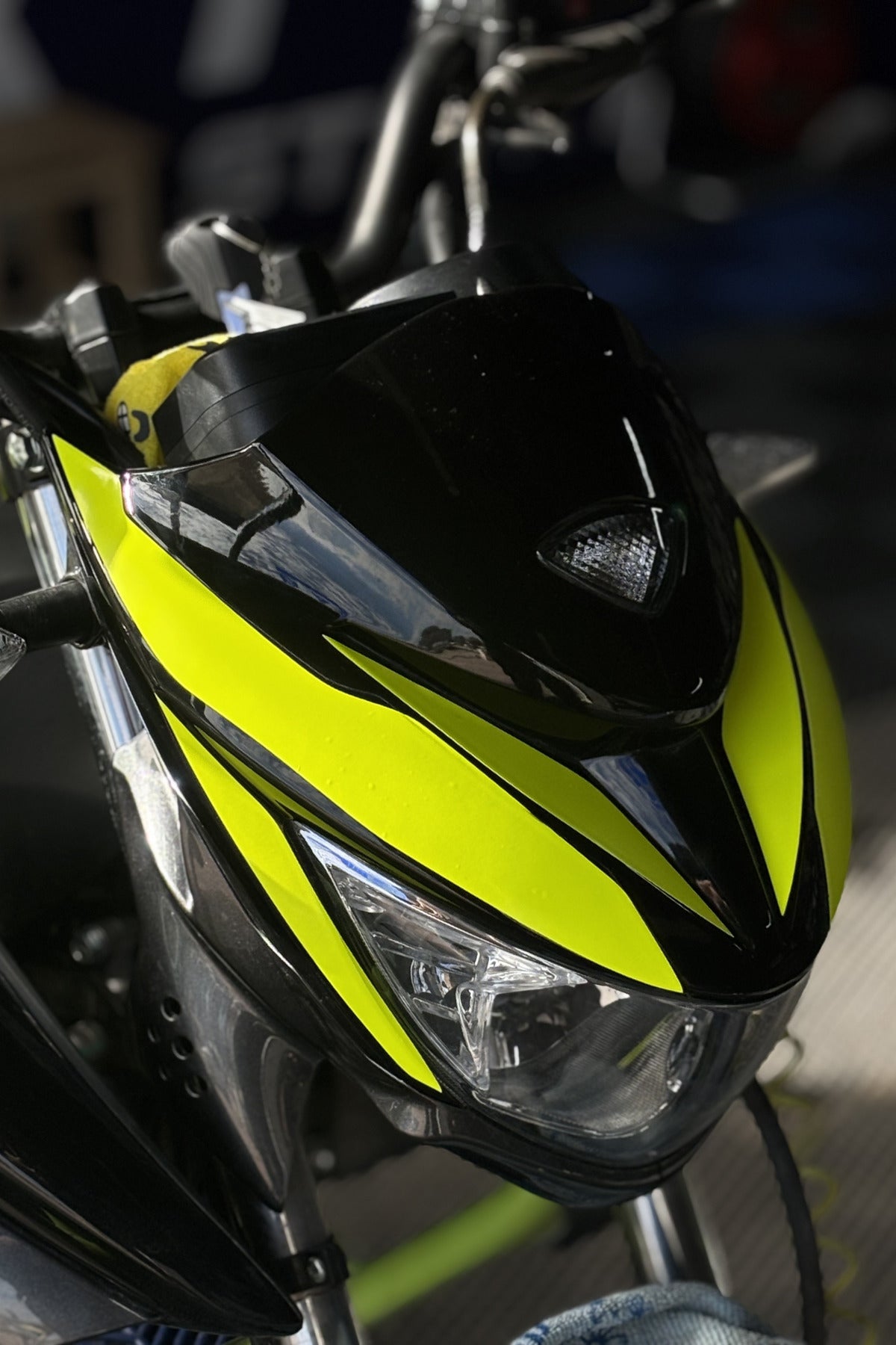 Mondial Drift-L için Kafa Detay Sticker Seti (6 Parça)