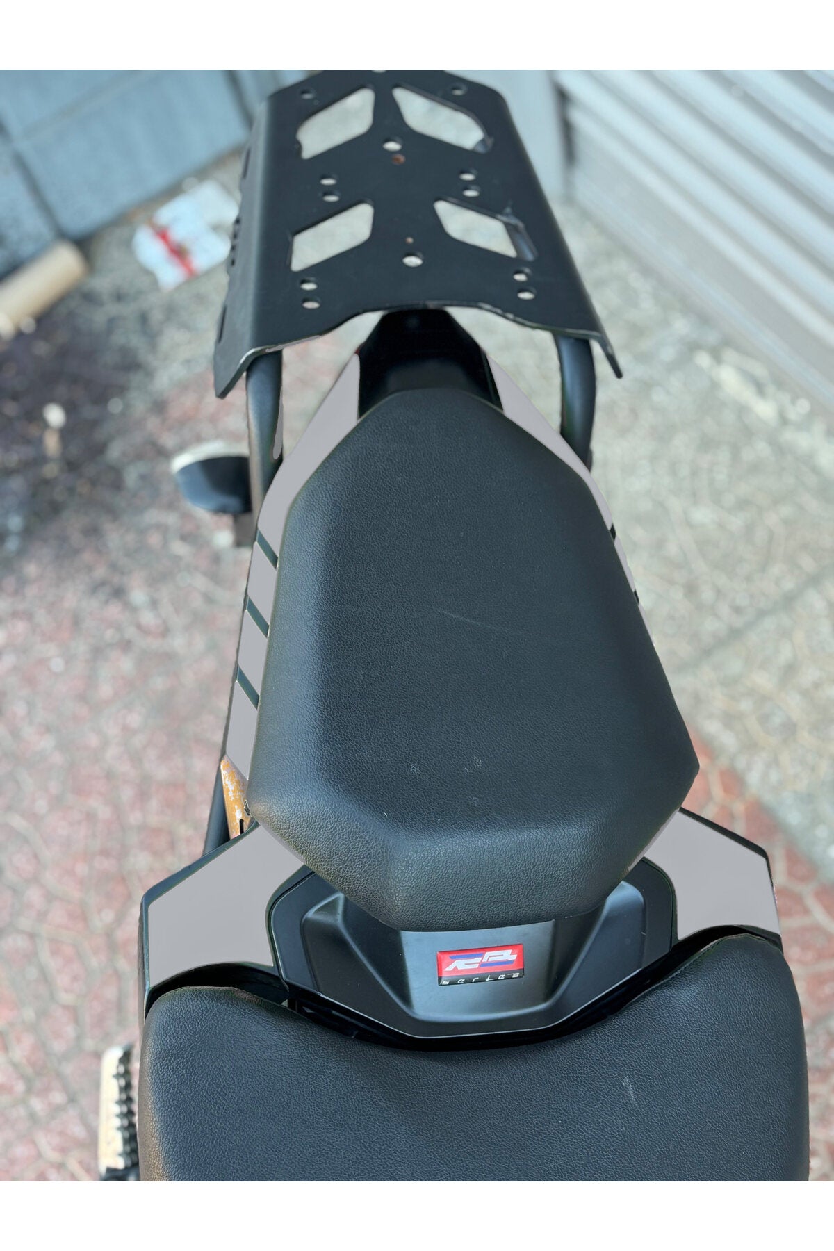 Yamaha MT-07 için 4 Parça Kuyruk Renklendirme Sticker Seti (2014-2017 Yılları ve arası uyumlu)