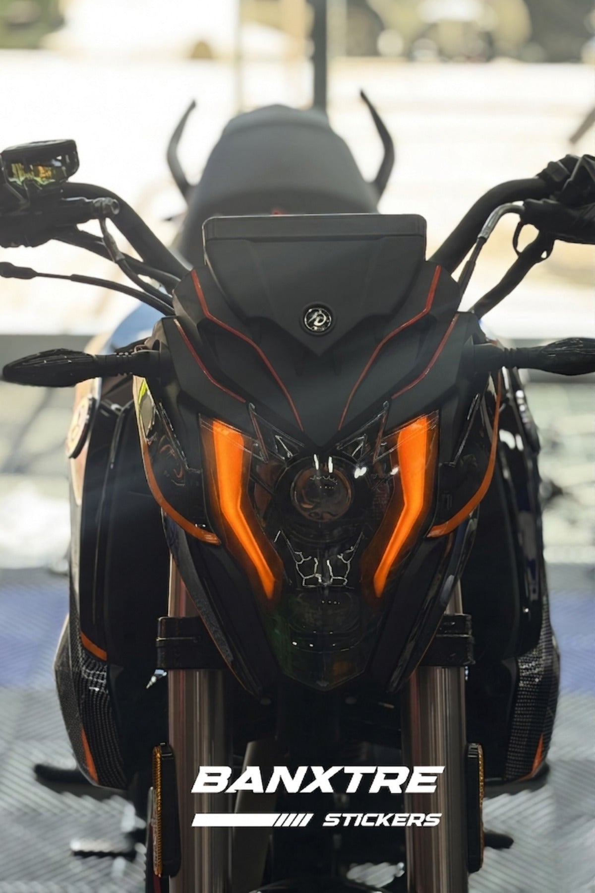 Falcon S188 Motosiklet için Far Filmi Far Tasarım Sticker Etiket (Sağ ve Sol)