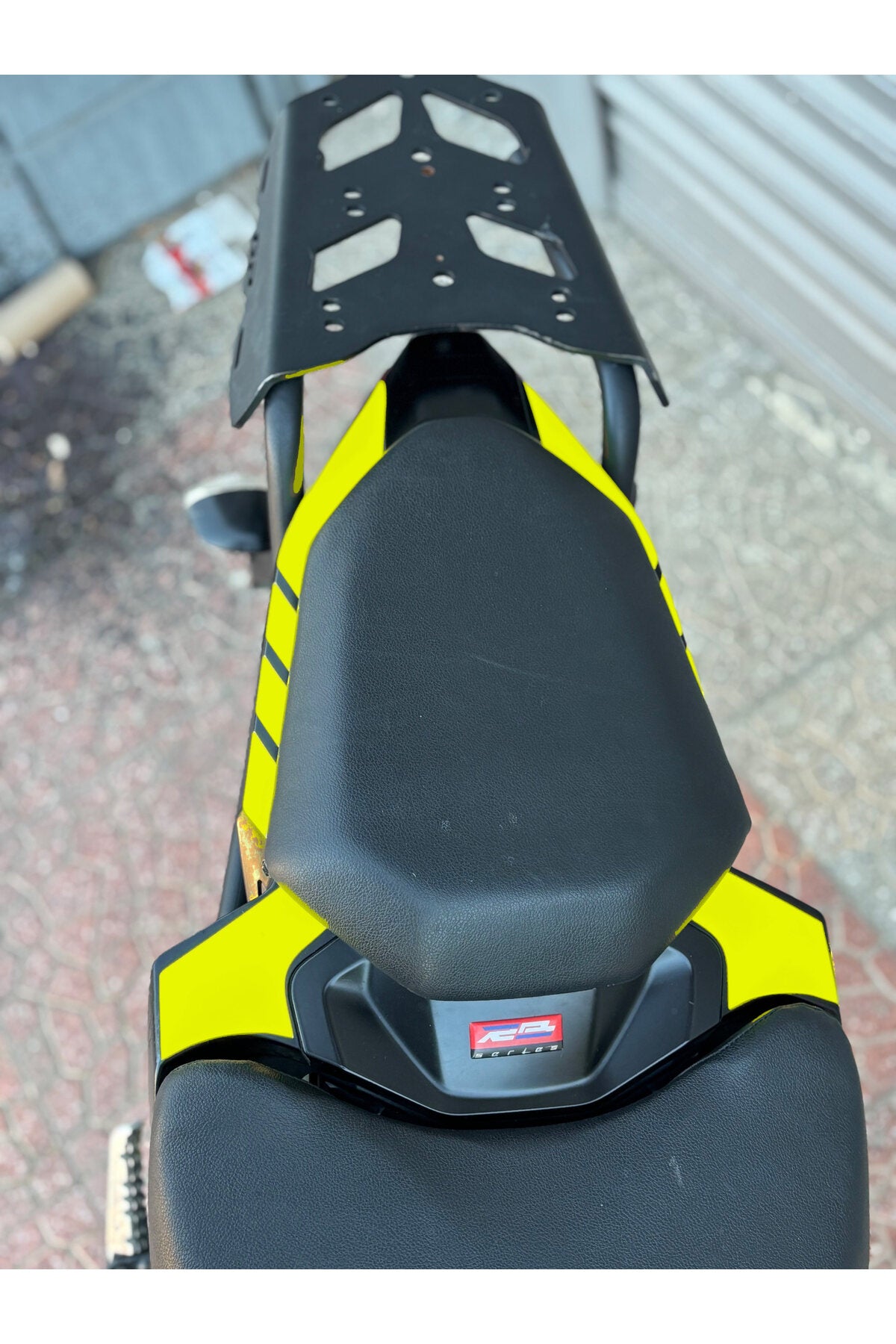 Yamaha MT-07 için 4 Parça Kuyruk Renklendirme Sticker Seti (2014-2017 Yılları ve arası uyumlu)