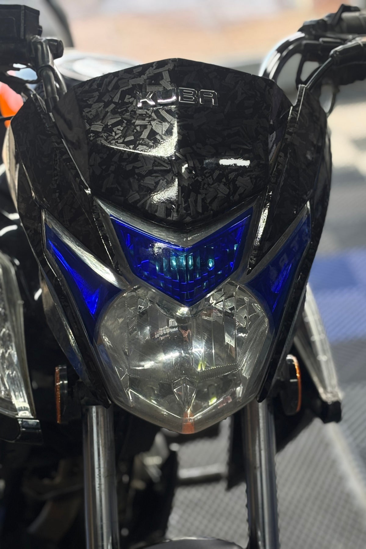 TK-03 Motosiklet için Renkli Far Filmi Sticker Seti (3 Parça)