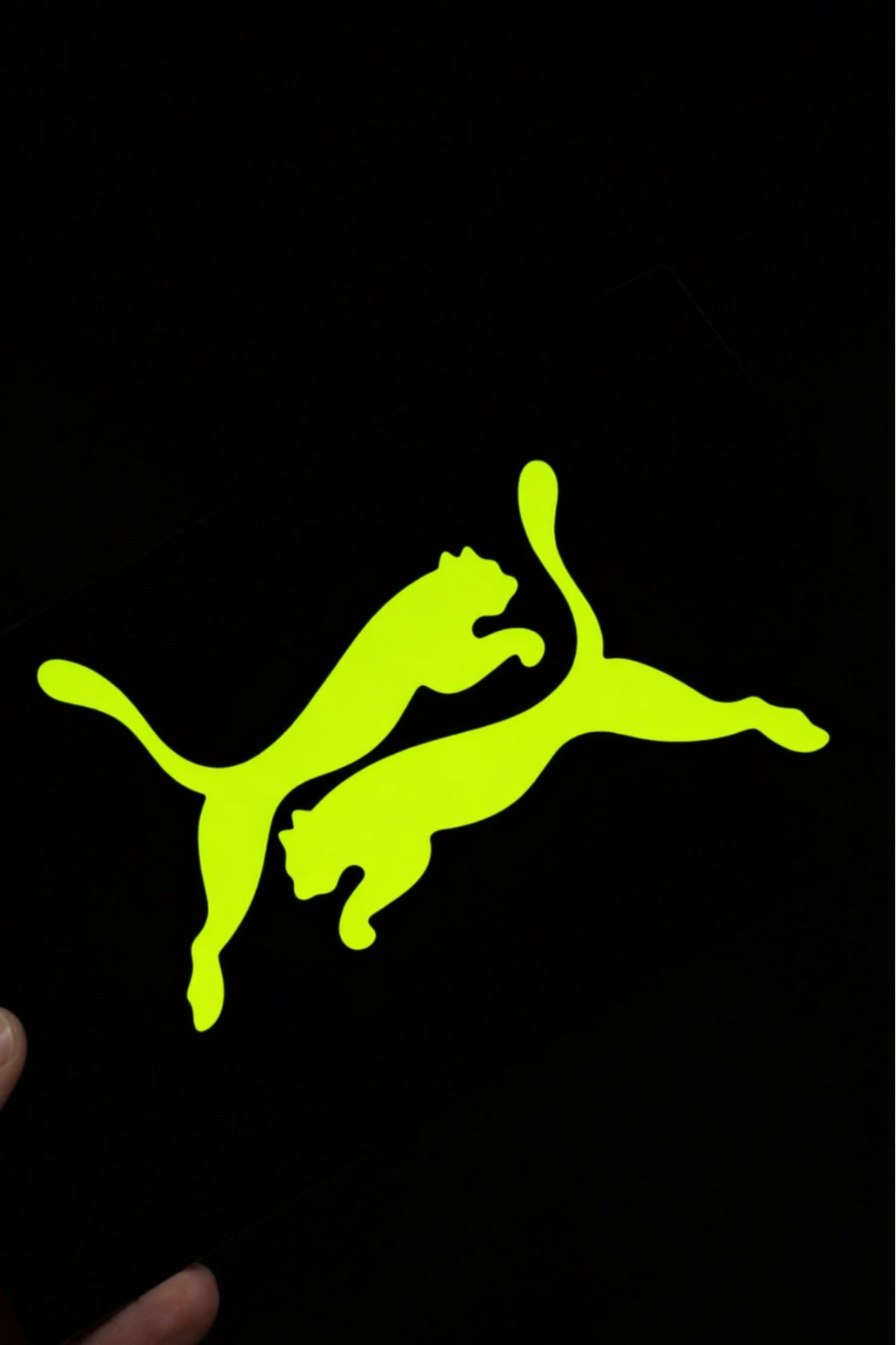 Motosiklet ve CG için Puma Figürlü Sticker Etiket