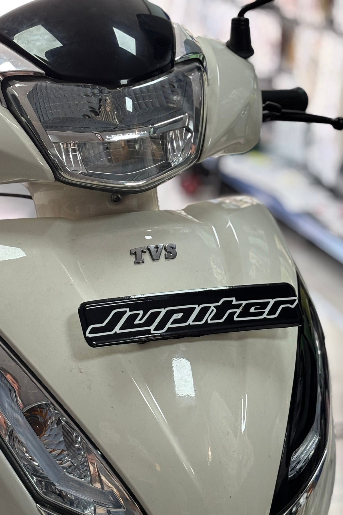 TVS Jupiter Ön Plakalık için Jupiter Yazılı Kaplama Sticker