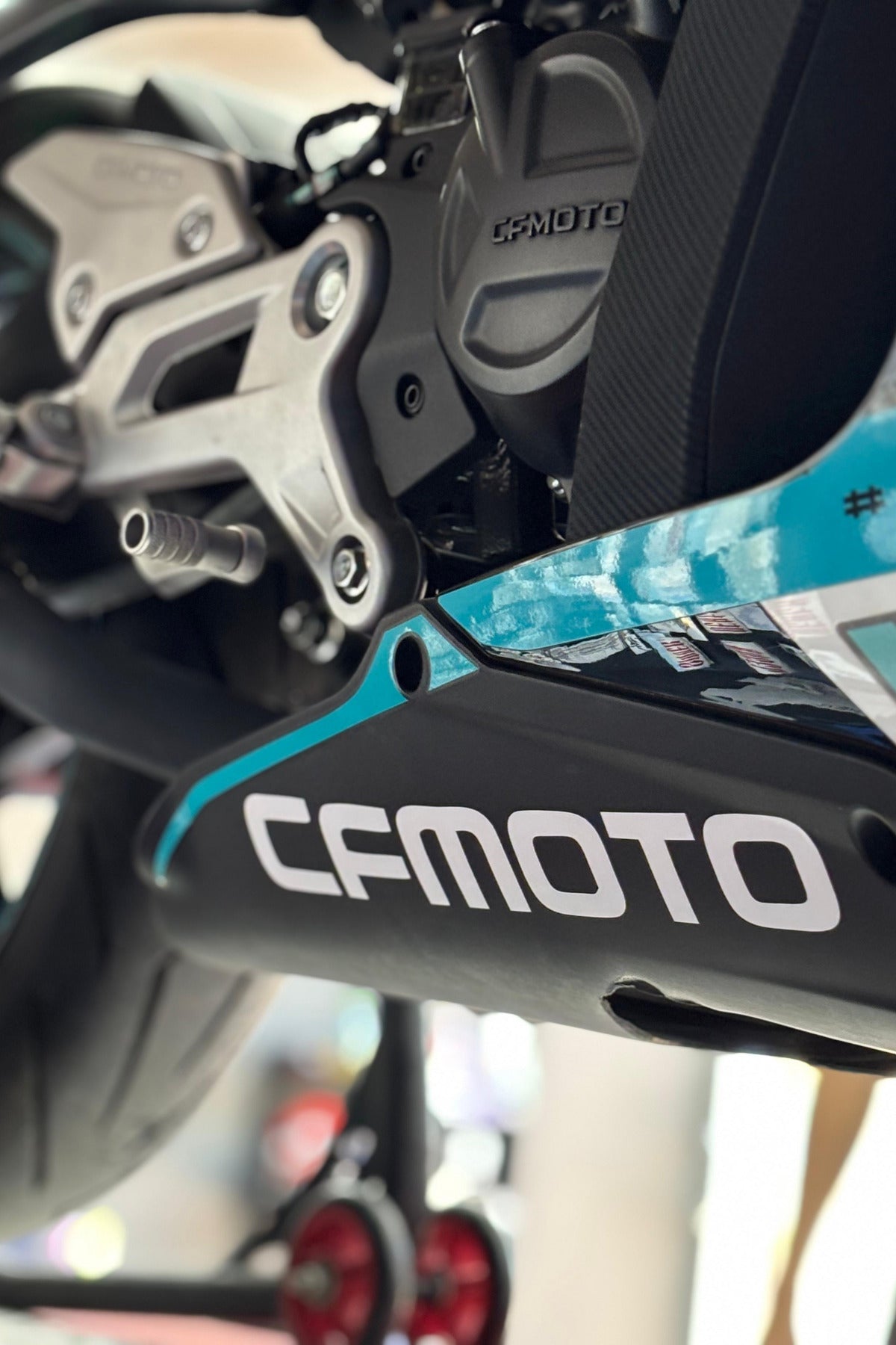CFMOTO 450sr için Alt Sakal CFMOTO Yazısı 2 Adet