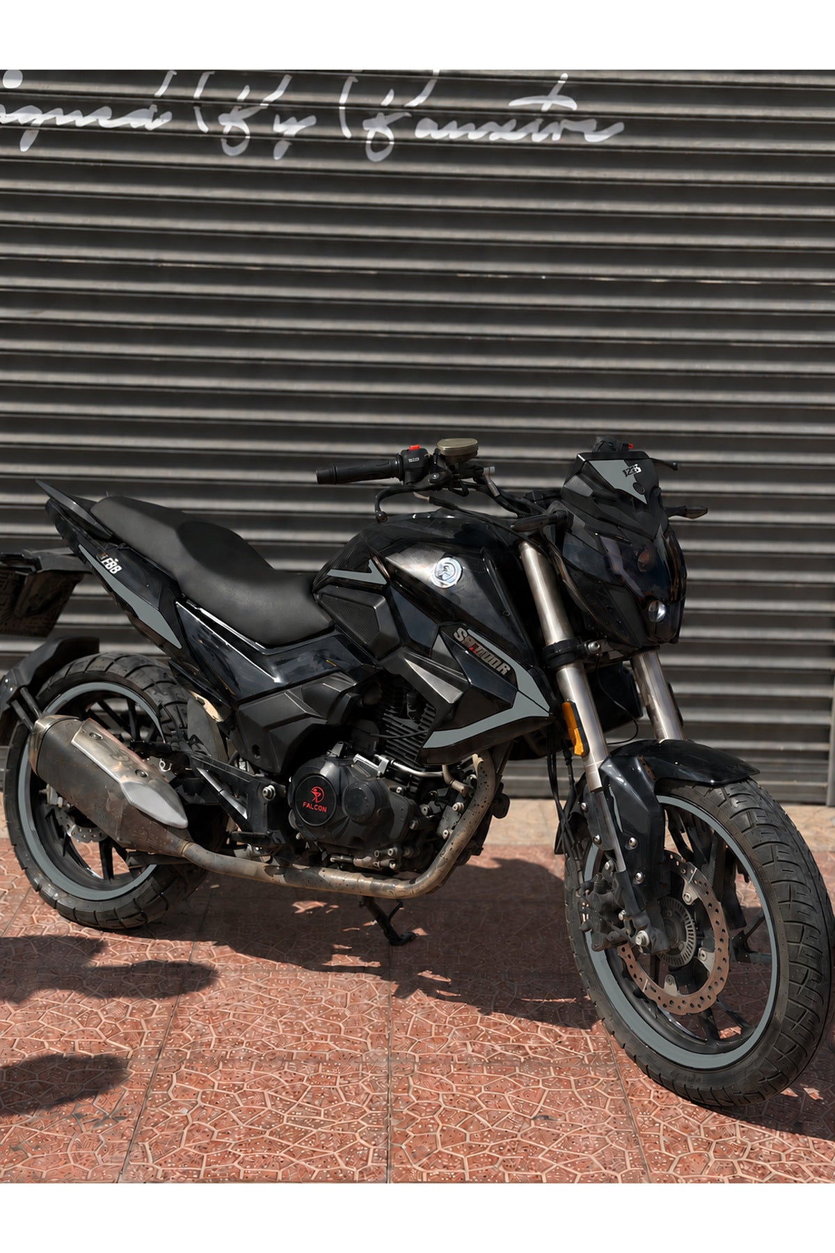 Falcon Salvador S188 Motosiklet için Komple Dekor Sticker Seti