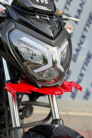 TVS Raider Uyumlu Winglet-Gaga-Sakal Parça Sticker Seti