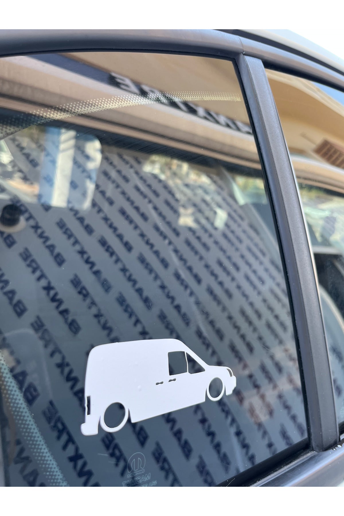 Araba için Basık Connect Sticker'ı ( 2 Adet) (10CMx4CM)