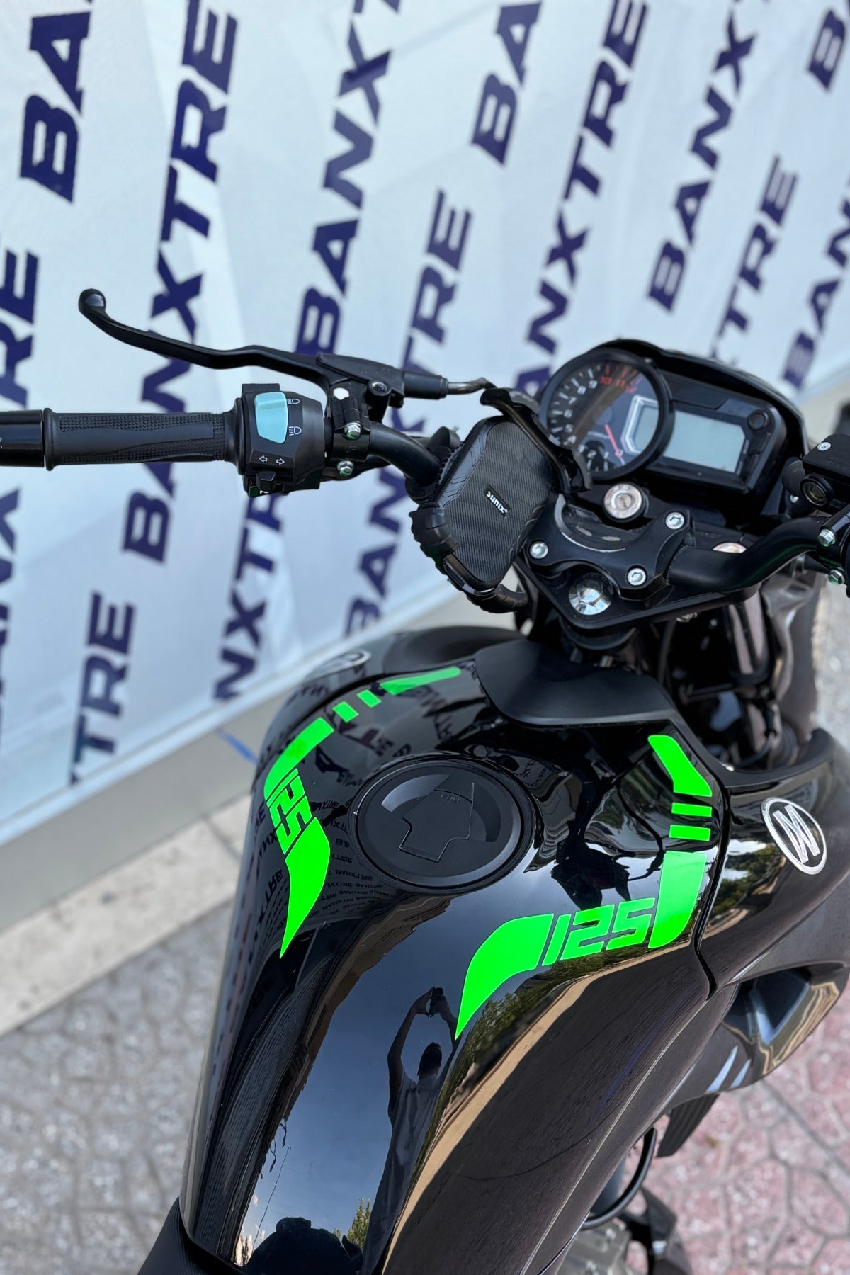 Mondial Drift-L Uyumlu Kesikli 125 Yazılı Depo Şerit Kordon