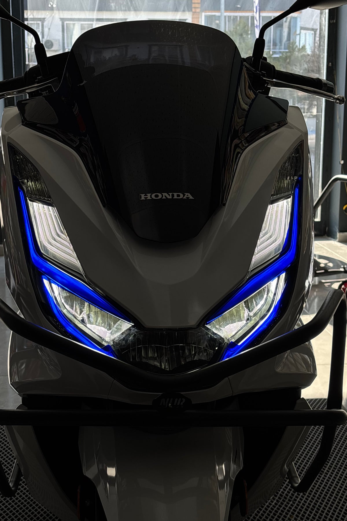 Honda PCX Gündüz Led için Far Tasarım Folyosu Sticker