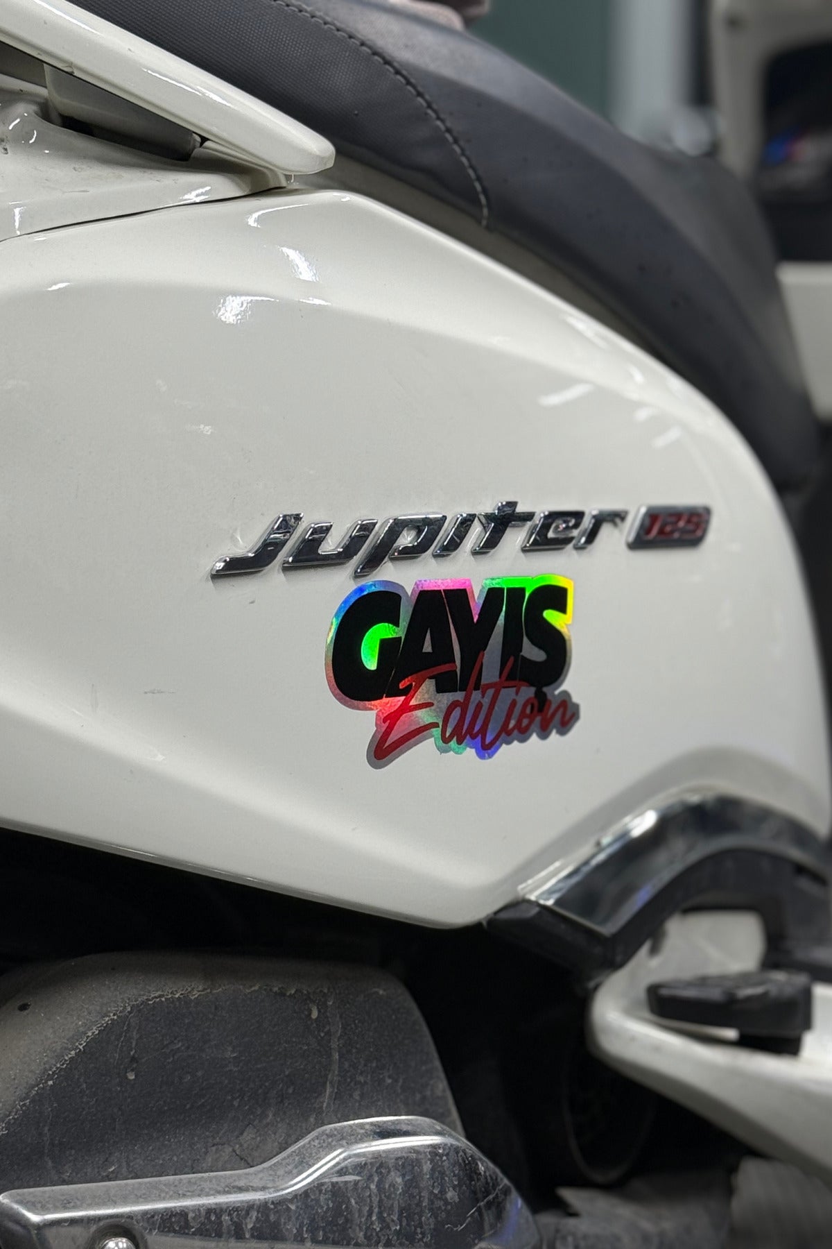 Araba ve Motor için Hologramlı Yazılı Sticker Etiket