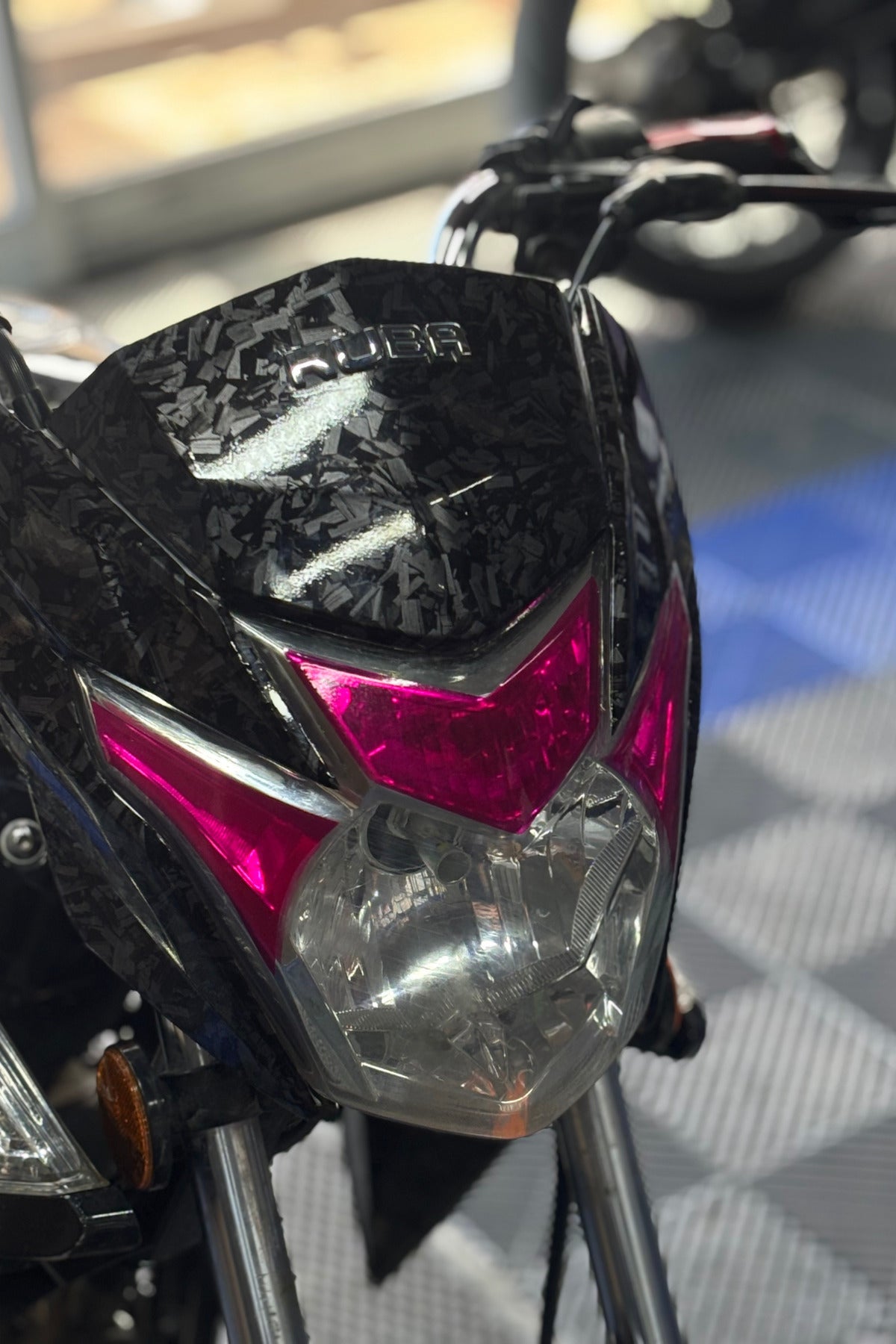 TK-03 Motosiklet için Renkli Far Filmi Sticker Seti (3 Parça)