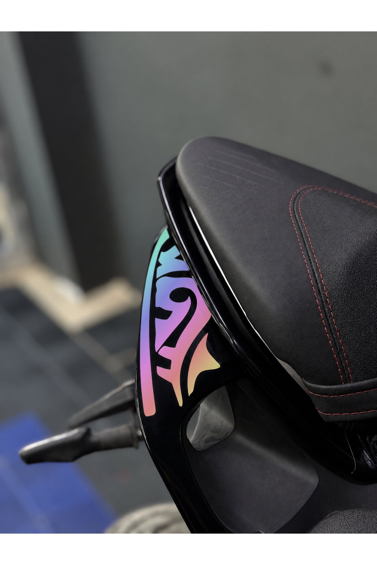 RKS SRK125 Racing için Arka Kuyruk Uyumlu Tribal Dövme Sticker (Sağ ve Sol)