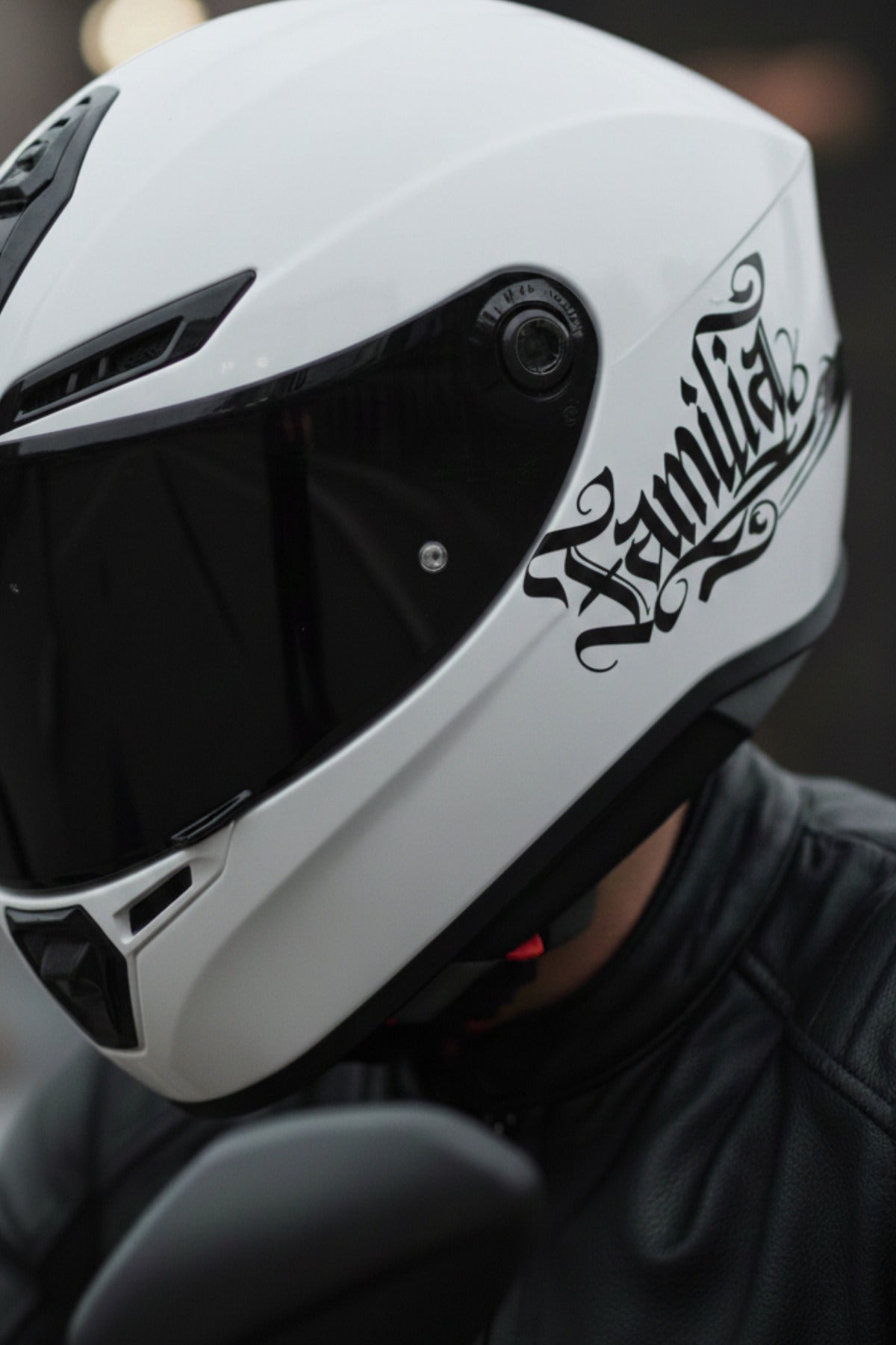 Kask ve Motosiklet için Familia (Aile) Sticker Etiket