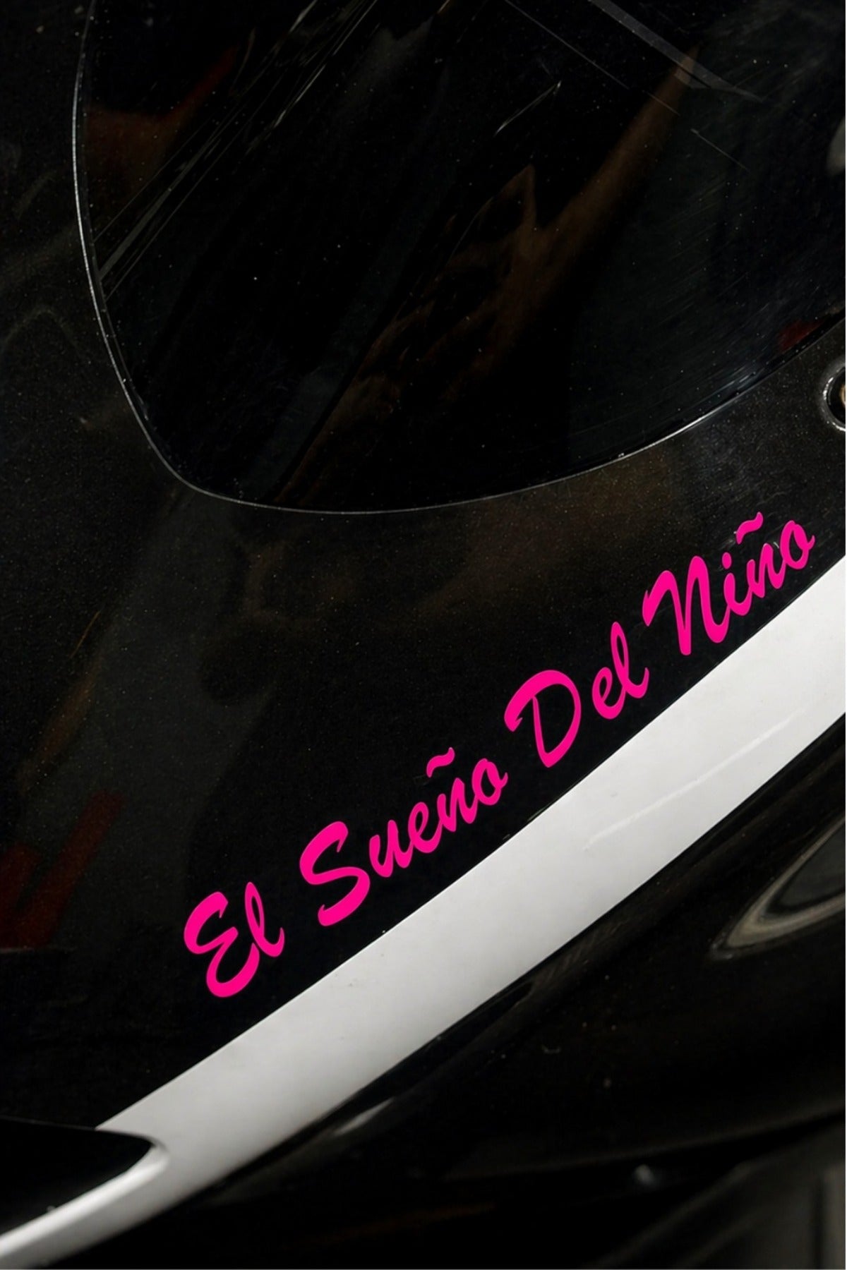 Motor için El Sueno Del Nino Sticker Etiket