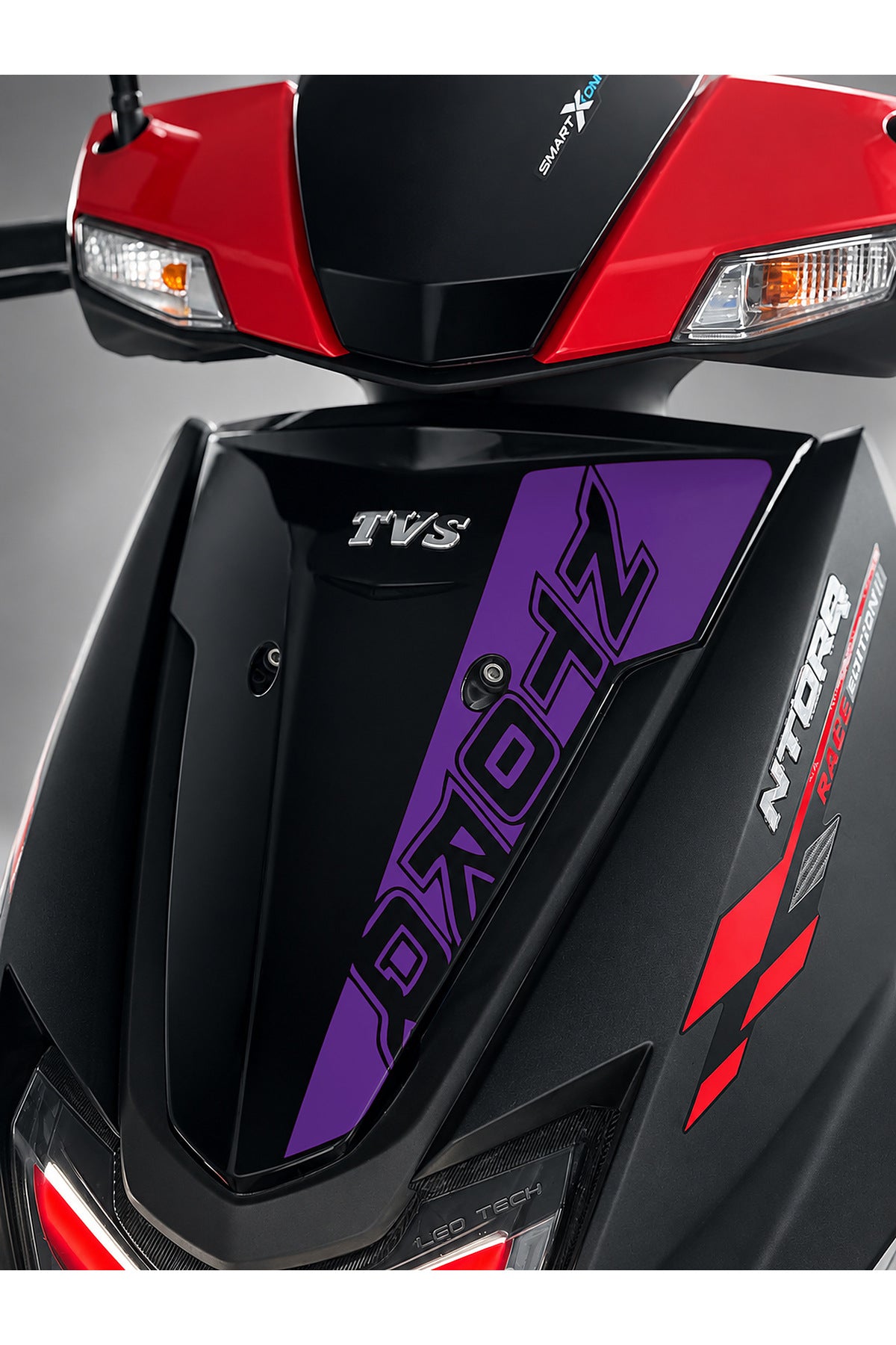 TVS Ntorq 125 için Ön Panel için NTORQ Yazılı Parça Detay Dekor Sticker