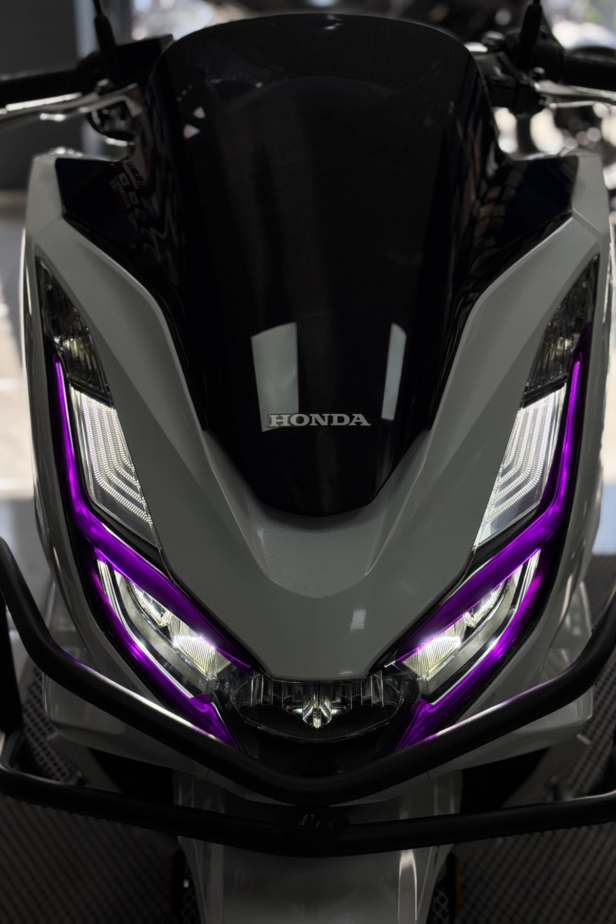 Honda PCX Gündüz Led için Far Tasarım Folyosu Sticker
