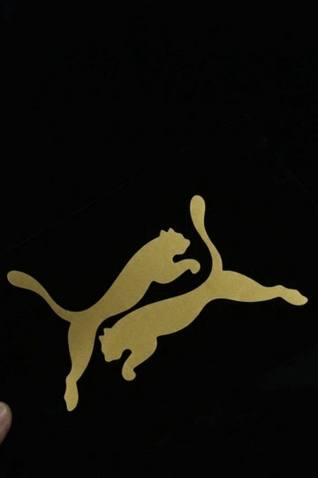 Motosiklet ve CG için Mat Gold Renk Puma Sticker (Sağ ve Sol)
