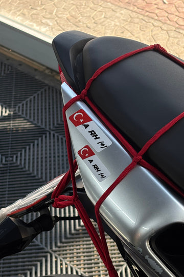Motosiklet ve Kask için Kan Grubu Sticker Seti (2'li) (STİCKERDIR)