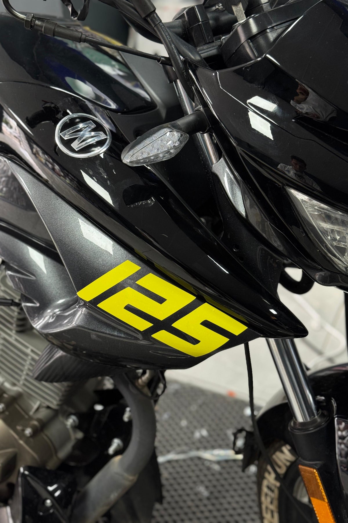 Mondial Drift-L Yan Grenajlara Uyumlu 125 Sticker Etiket