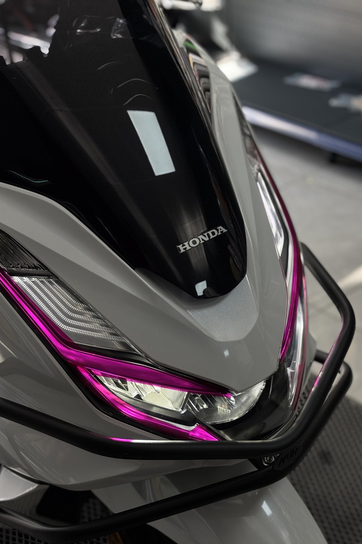 Honda PCX Gündüz Led için Far Tasarım Folyosu Sticker