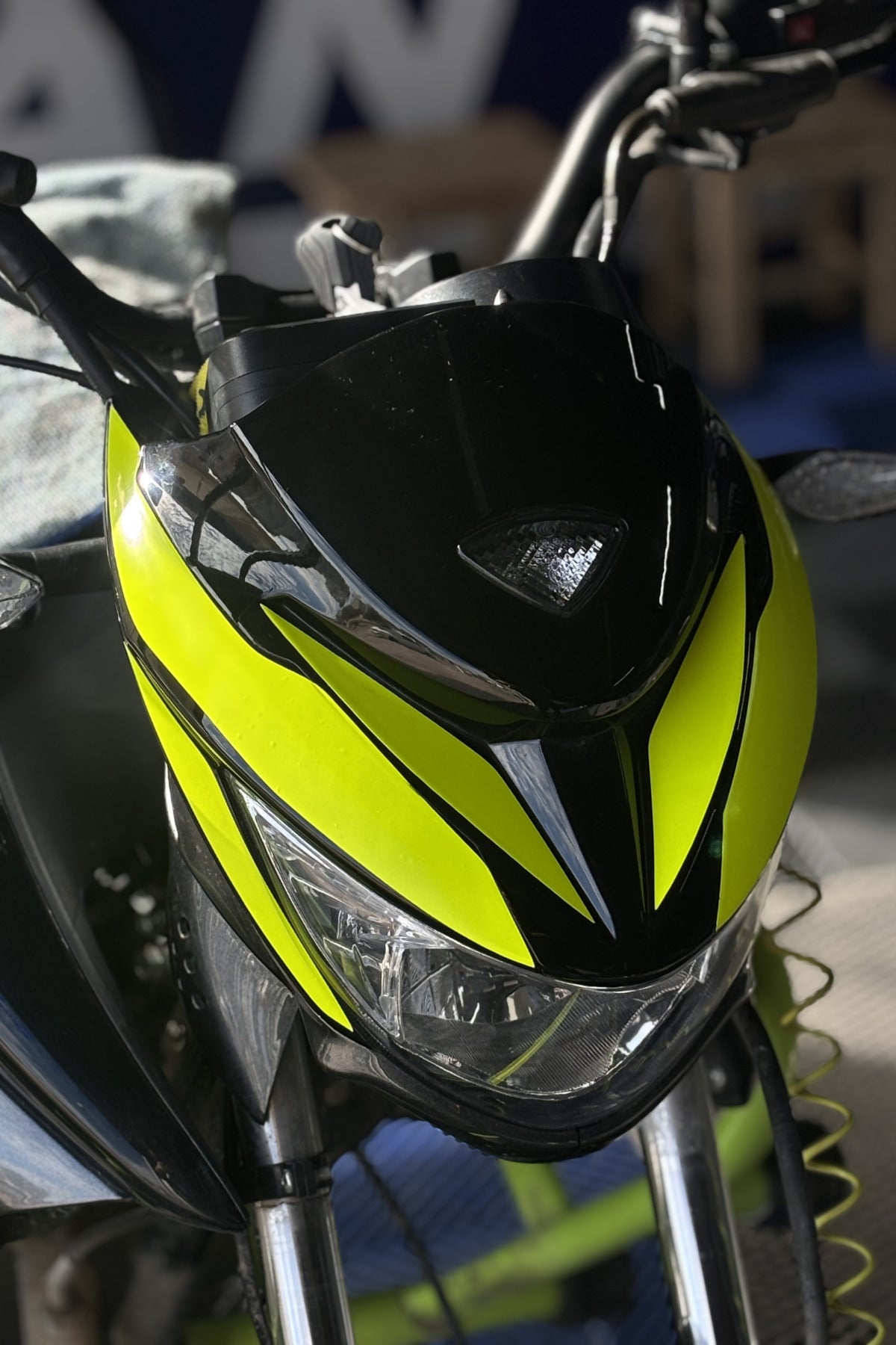 Mondial Drift-L için Kafa Detay Sticker Seti (6 Parça)