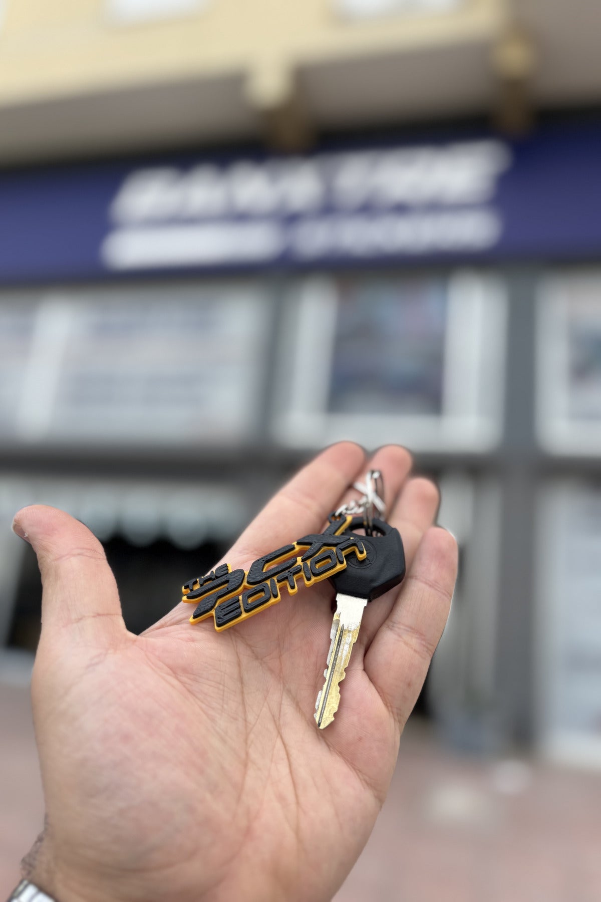 Honda PCX için Anahtarlık The PCX Edition Özel Tasarım Sert Plastik Anahtarlık