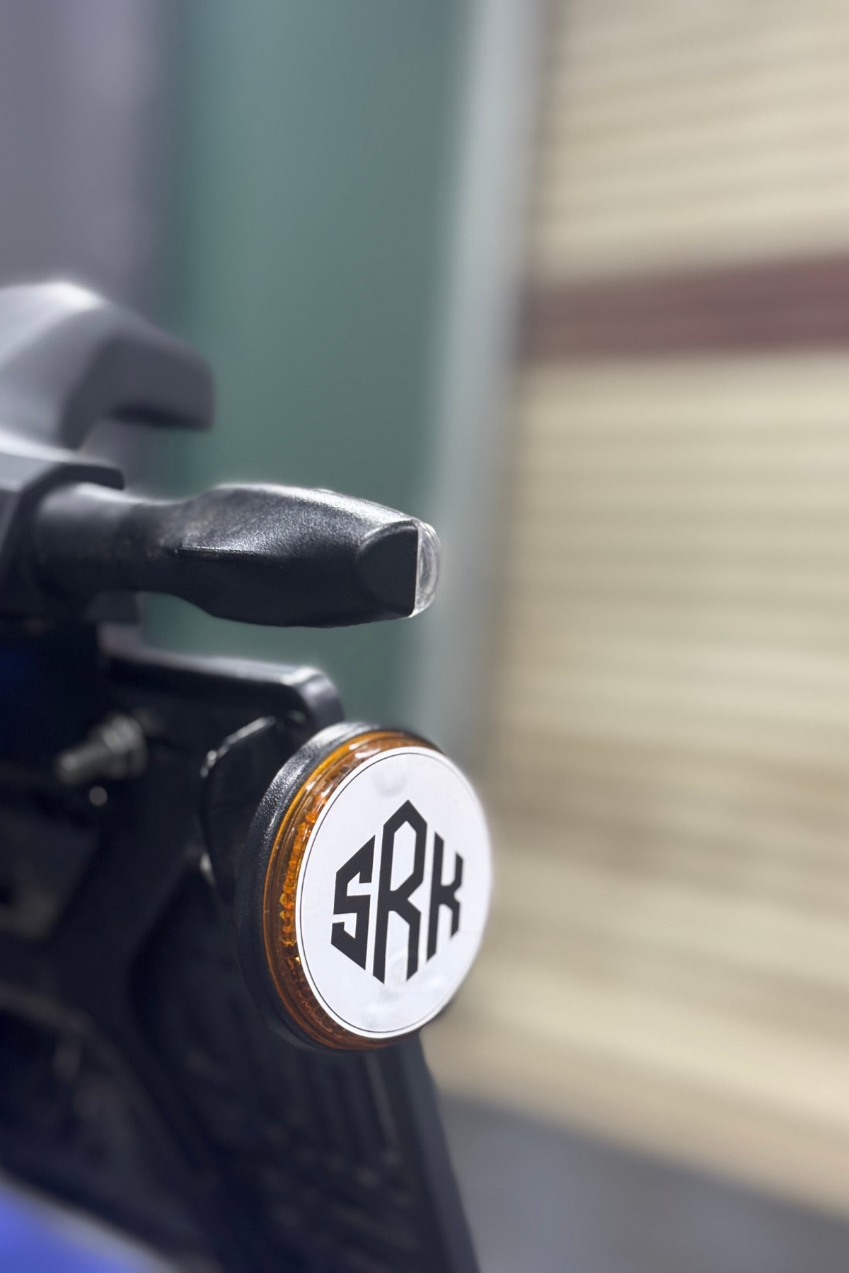 RKS SRK125 için Arka Kedigözü Reflektörü için 5CMx5CM Yuvarlak Sticker Etiket