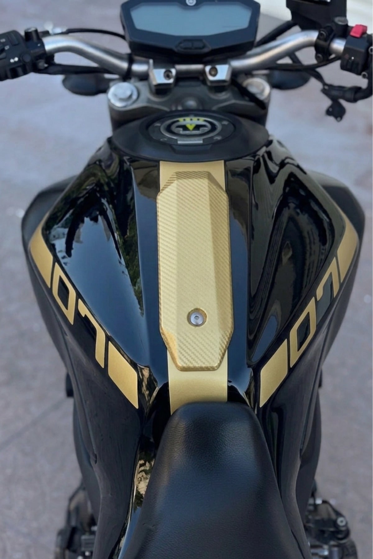 Yamaha MT-07 için Depo Kordon Sticker Seti