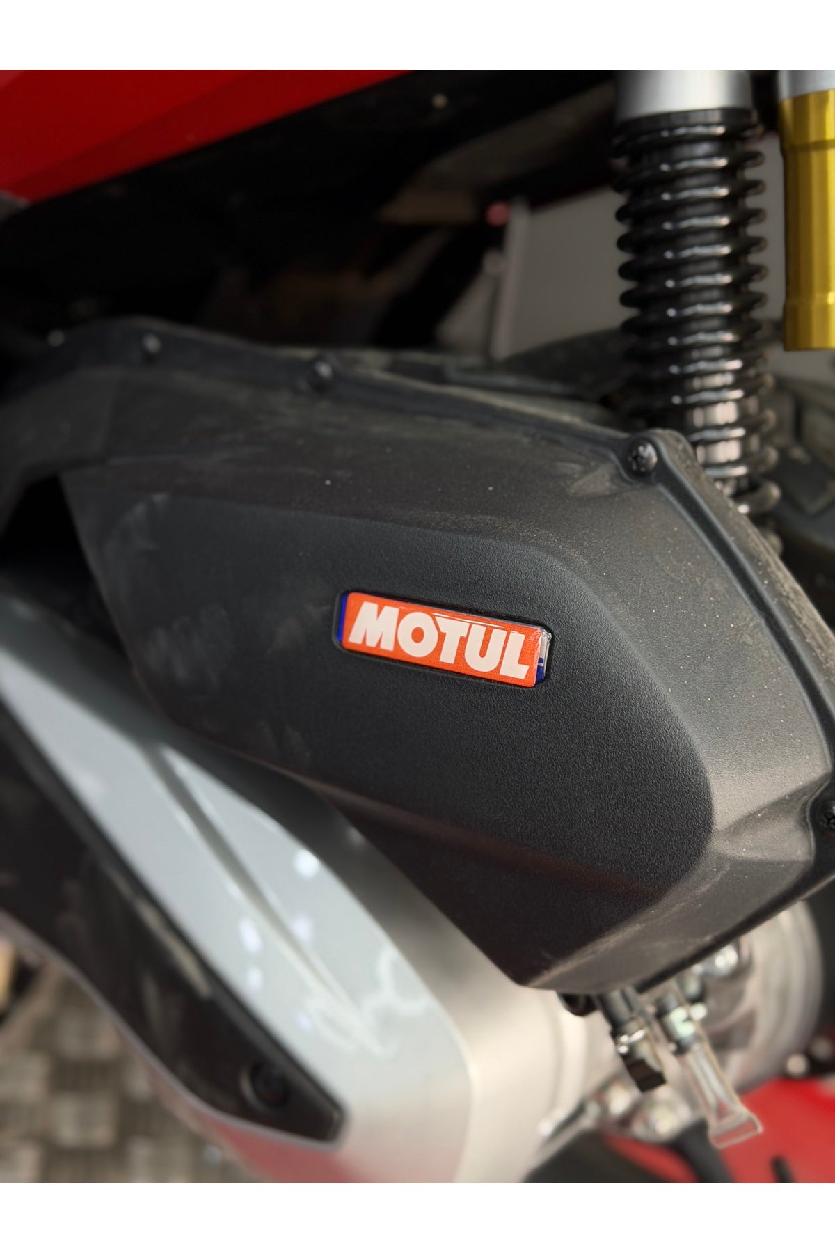 Motosiklet ve Kask için Motul Sticker Etiket (6.5CMx2CM)