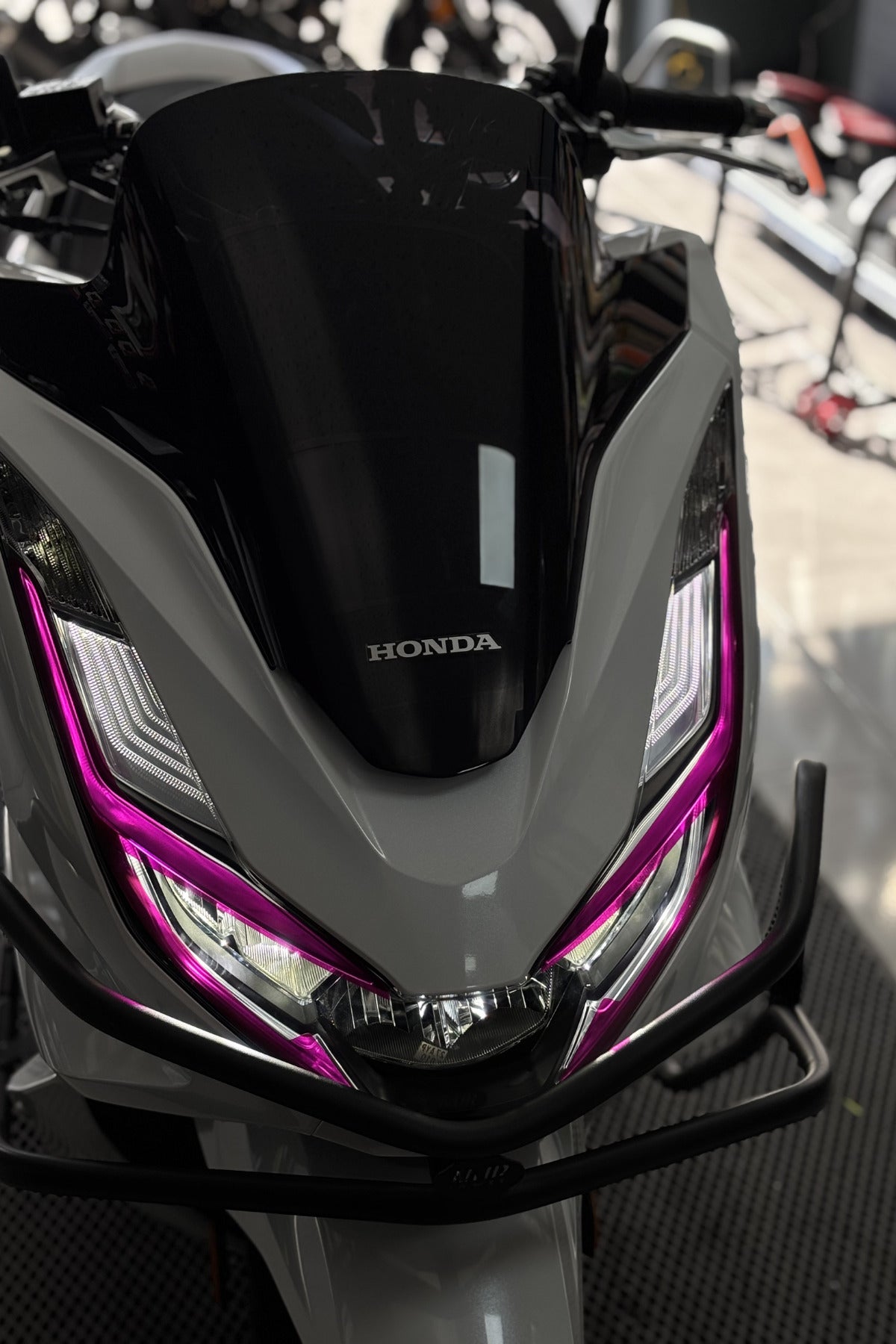 Honda PCX Gündüz Led için Far Tasarım Folyosu Sticker