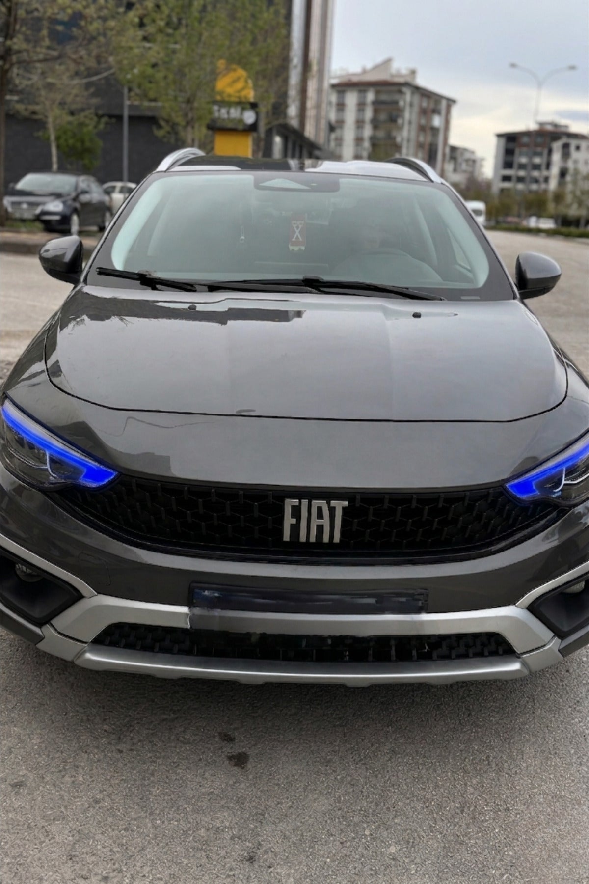 Fiat Egea Sedan ve Egea Cross Uyumlu Far Filmi Sticker Far Tasarım Etiket (Sağ ve Sol)