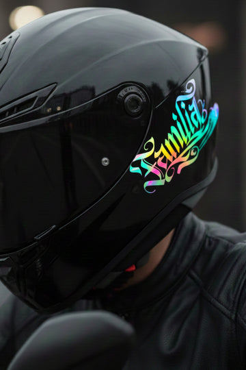 Kask ve Motosiklet için Familia (Aile) Sticker Etiket