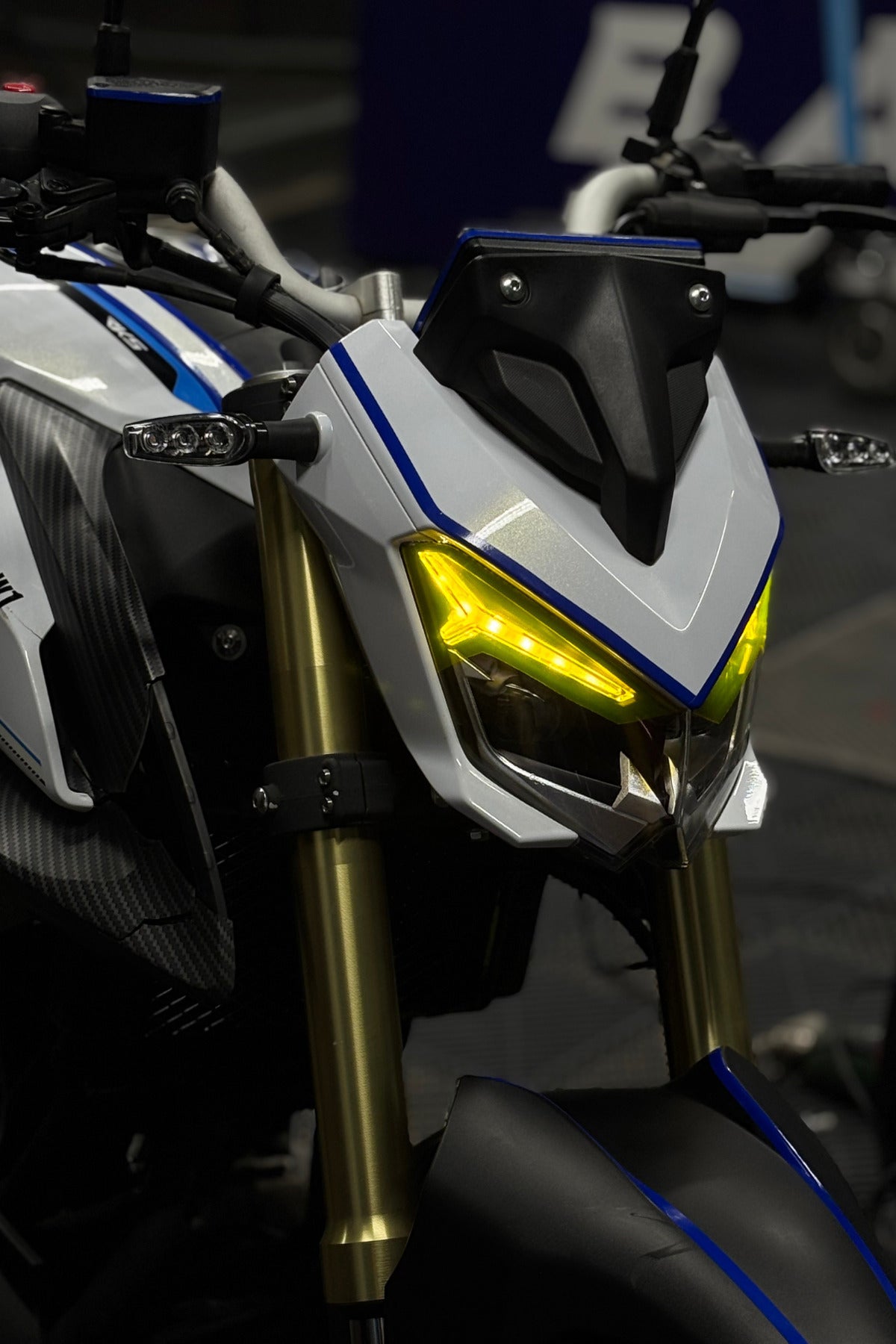 RKS SRK125-S için Far Tasarım Film Sticker