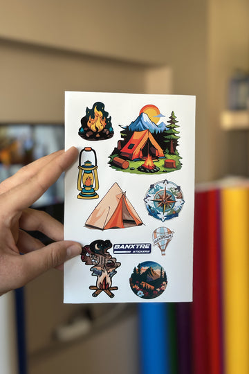 Kamp Sticker Etiket1 (1 Adet)
