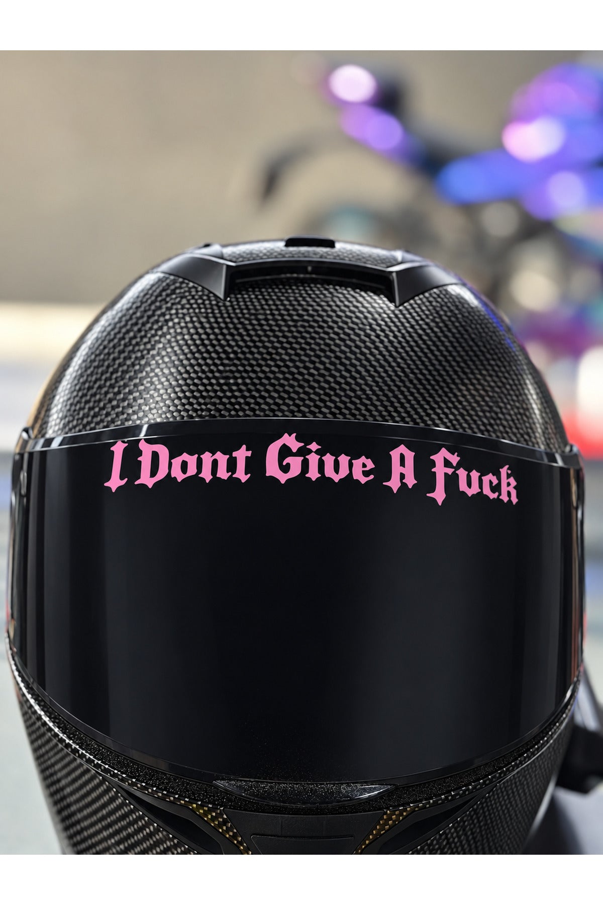 Motosiklet Kaskı için I Dont Give a FCK Sticker Etiket (1 Adet)