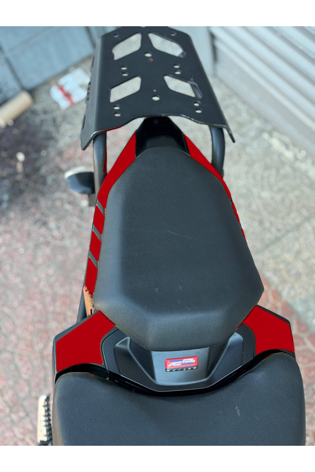 Yamaha MT-07 için 4 Parça Kuyruk Renklendirme Sticker Seti (2014-2017 Yılları ve arası uyumlu)
