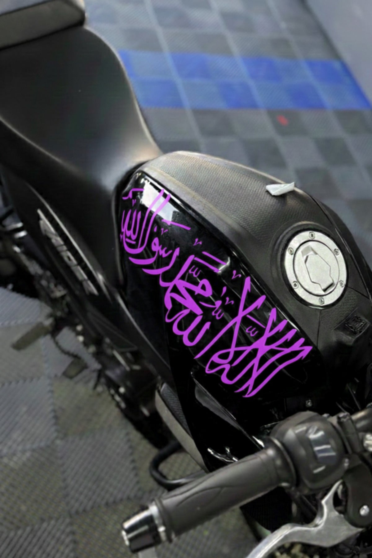 TVS Raider Depo için Kelime-i Tevhid Sticker