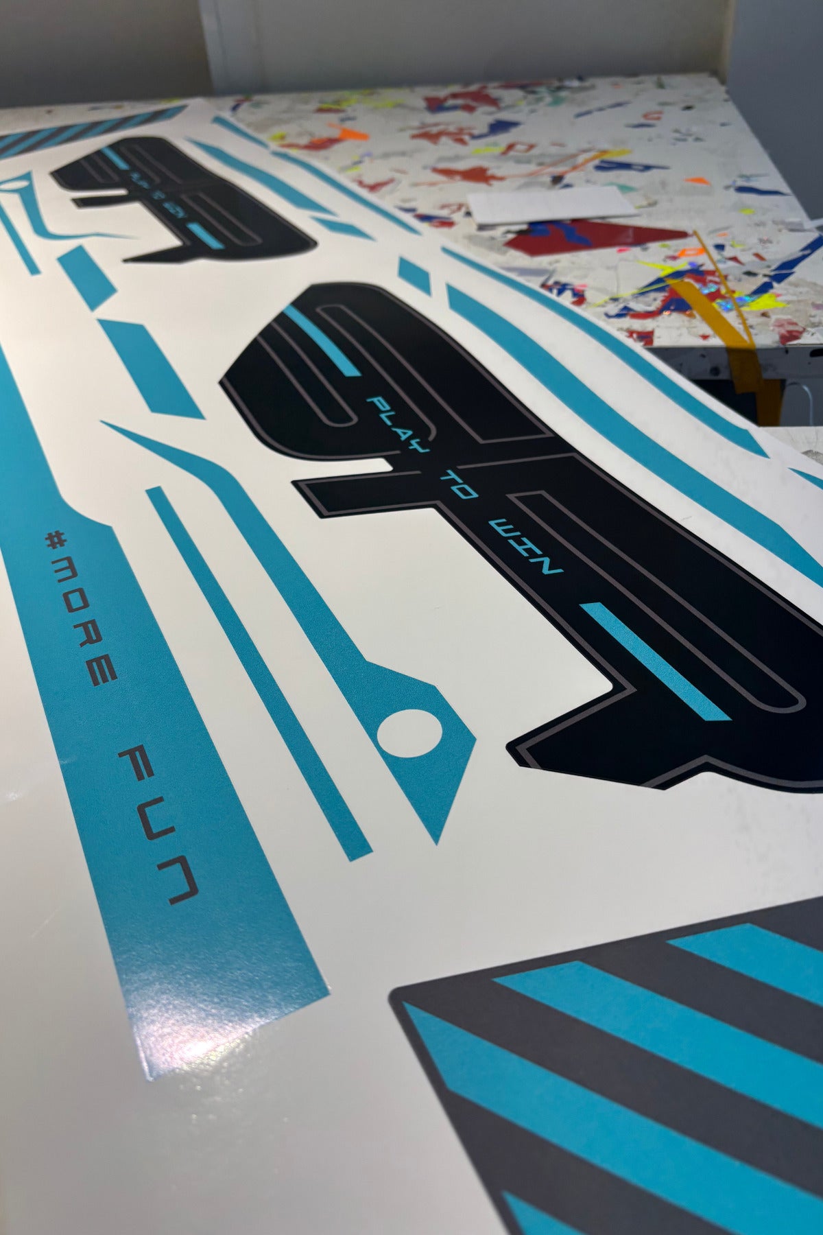 CFMOTO 450SR Orijinal Stickerlar Grenaj Sticker Seti