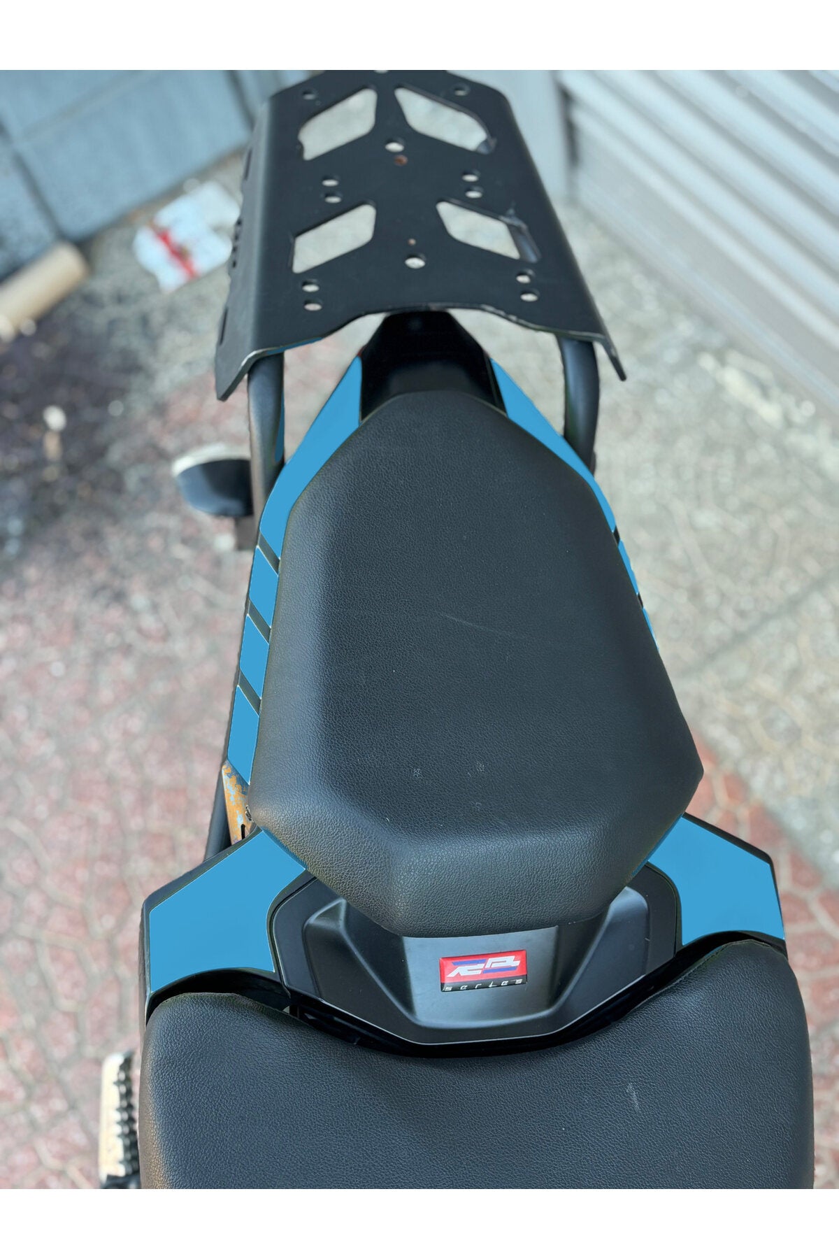 Yamaha MT-07 için 4 Parça Kuyruk Renklendirme Sticker Seti (2014-2017 Yılları ve arası uyumlu)
