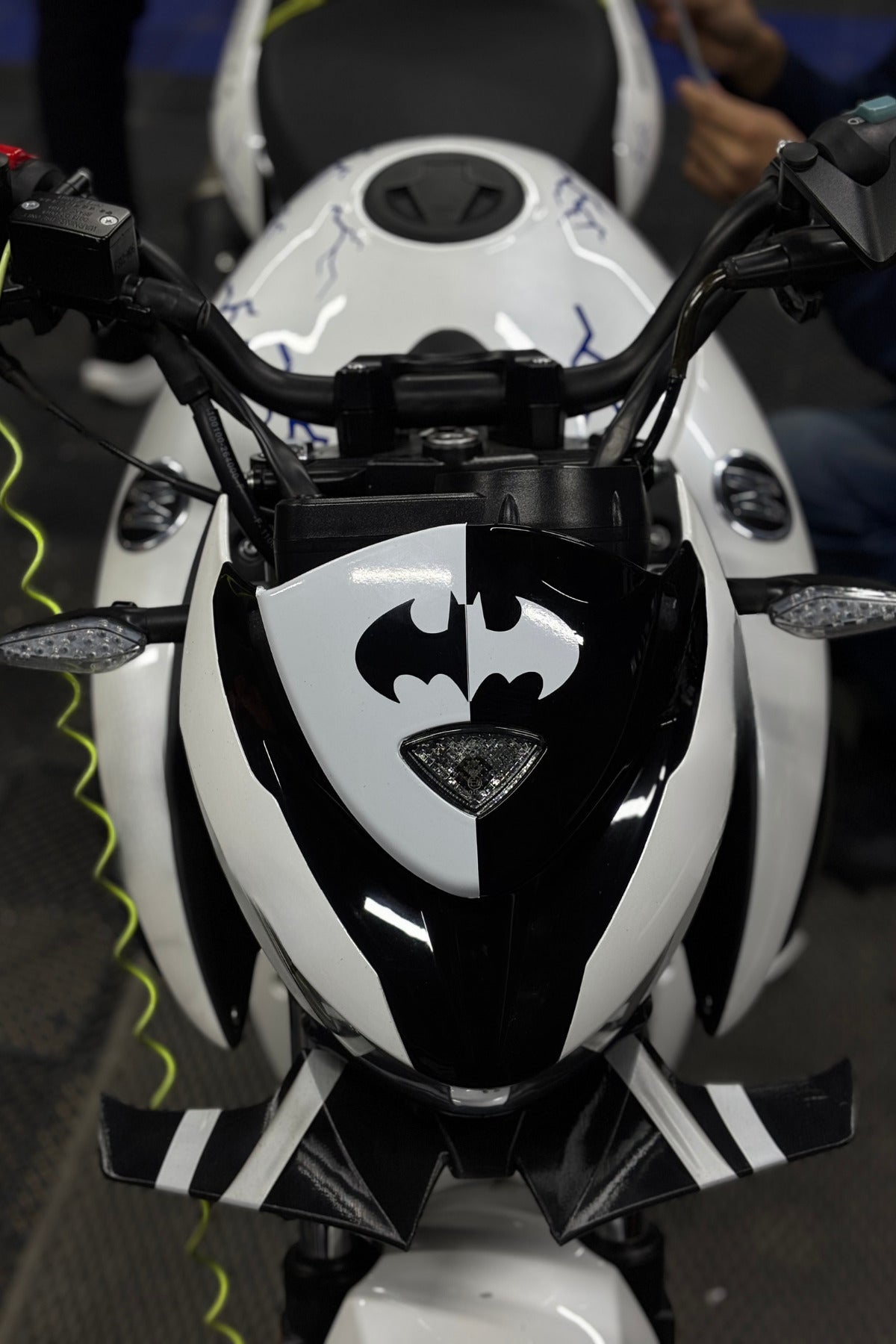 Mondial Drift-L için Batman Kafa Detay Sticker