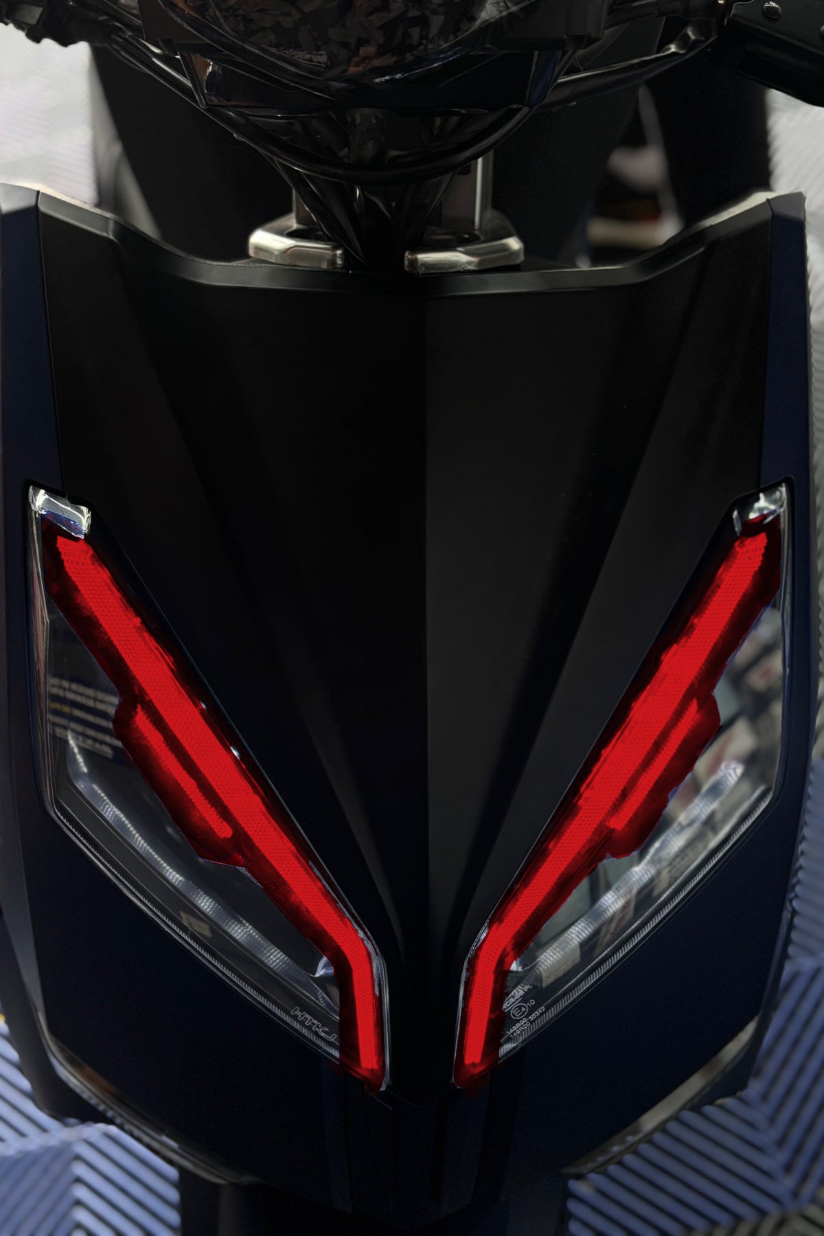 Mondial Lavinia Pro Scooter için Hazır Kesim Far Renklendirme Far Film Sticker