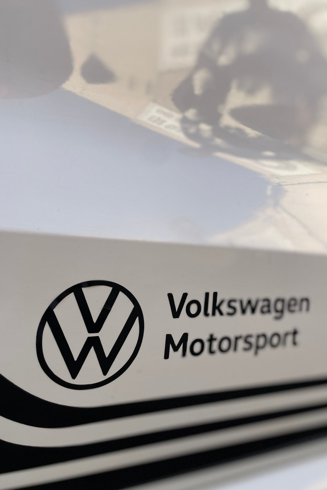 Volkswagen Arabalar için Yatay Volkswagen MotorSport Sticker Etiket 20CMx5CM (1 Adet)