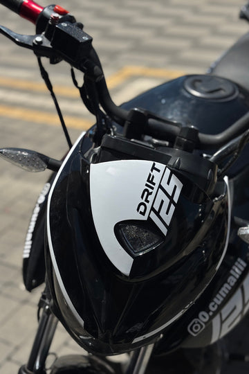 Mondial Drift-L için Drift 125 Kafa Sticker Etiket